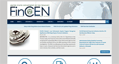 Desktop Screenshot of fincen.gov